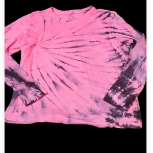 Lg nwot Ivory Ella/ saving elephants cause tie dyed tee, organic cotton